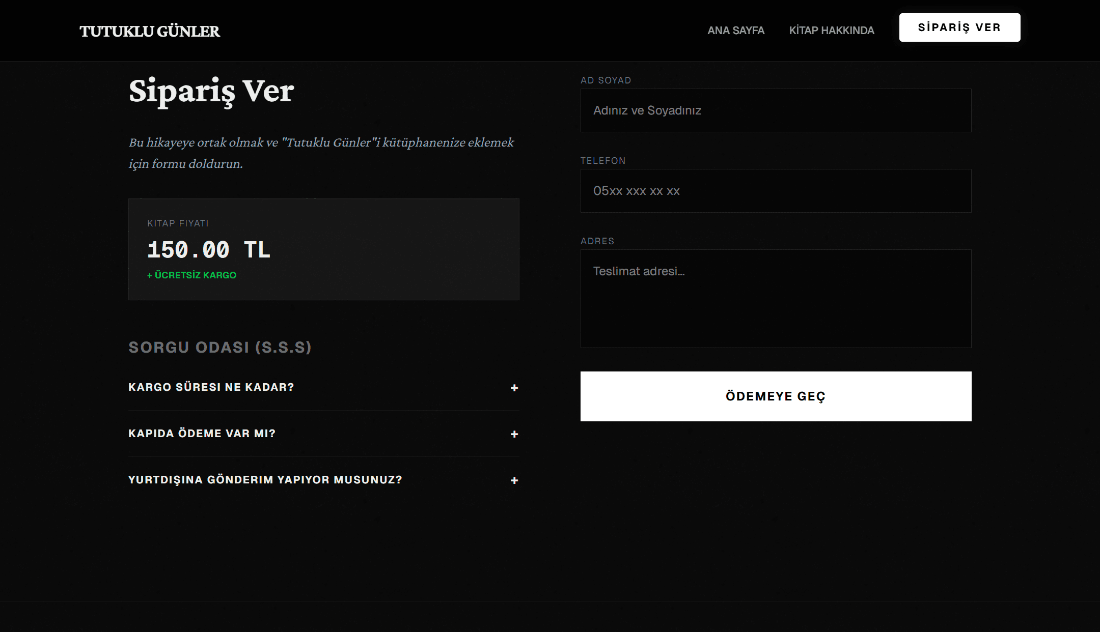 Tutuklu Günler - Prison-Themed Book gallery