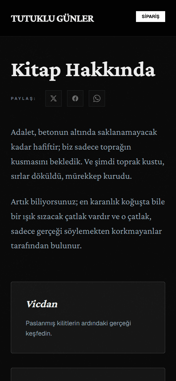 Tutuklu Günler - Prison-Themed Book gallery