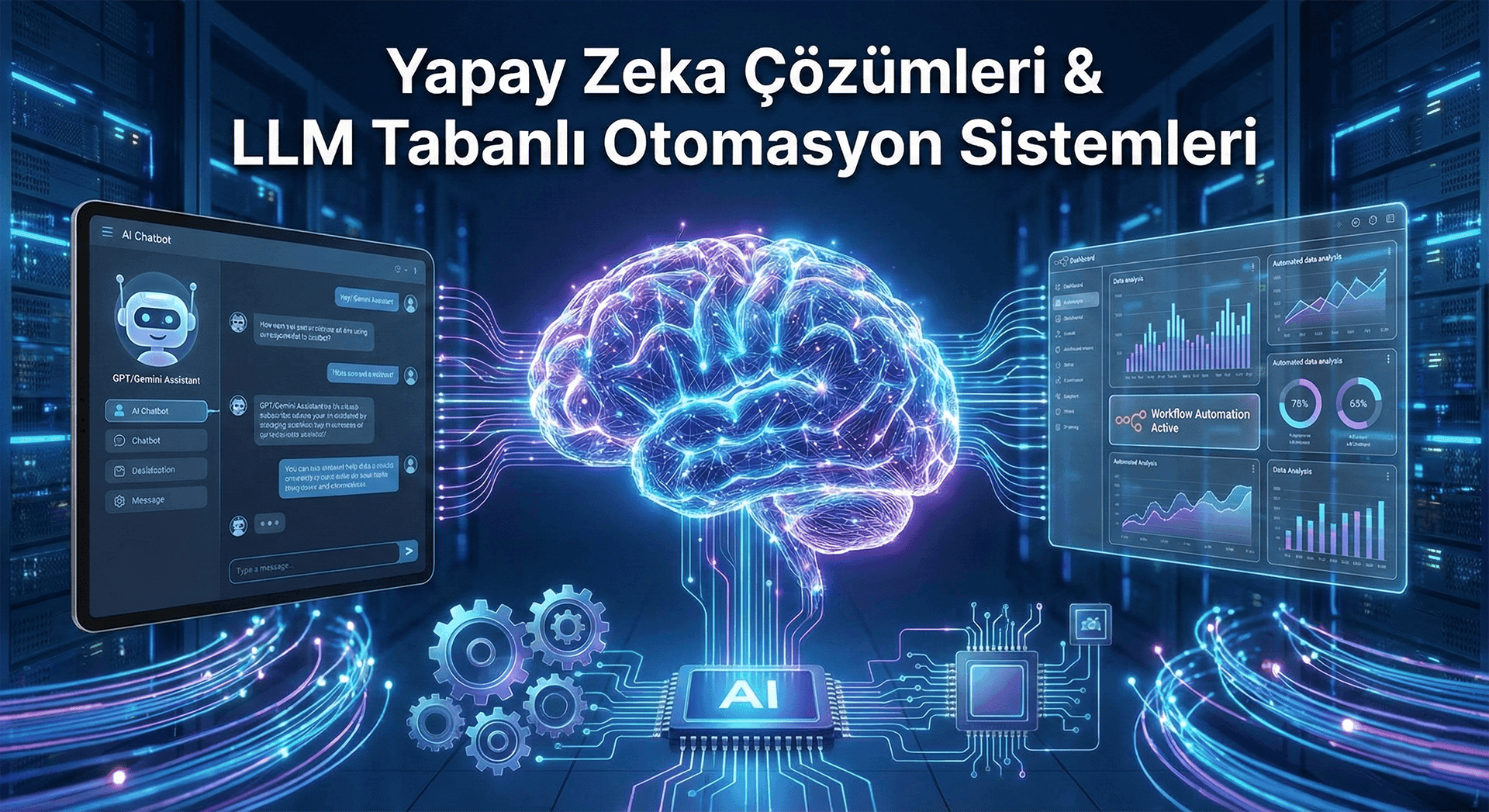 Yapay Zeka Entegrasyonları & LLM Tabanlı Otomasyon